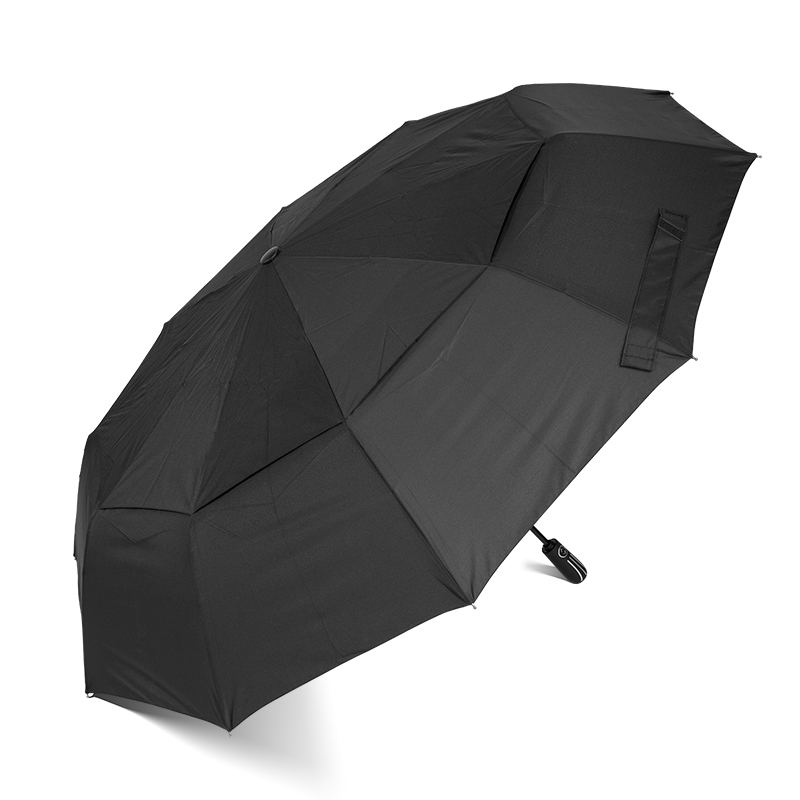 Folding umbrella,folding umbrella with ergonomic ABS handle，folding umbrella with iron and fiberglass frame