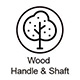 Wood Handle & Shaft