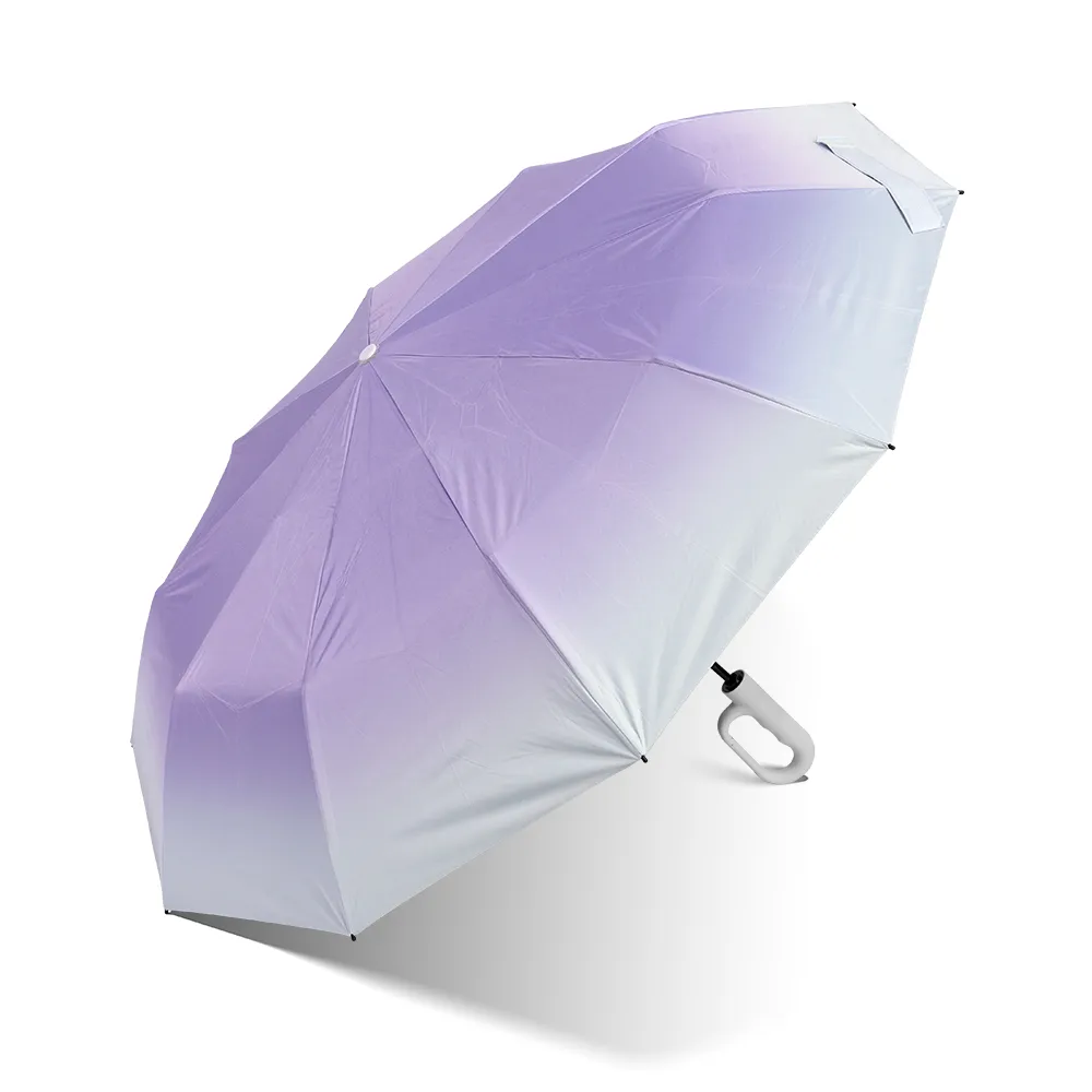 TU2209 Automatic opening and closing buckle UV umbrella