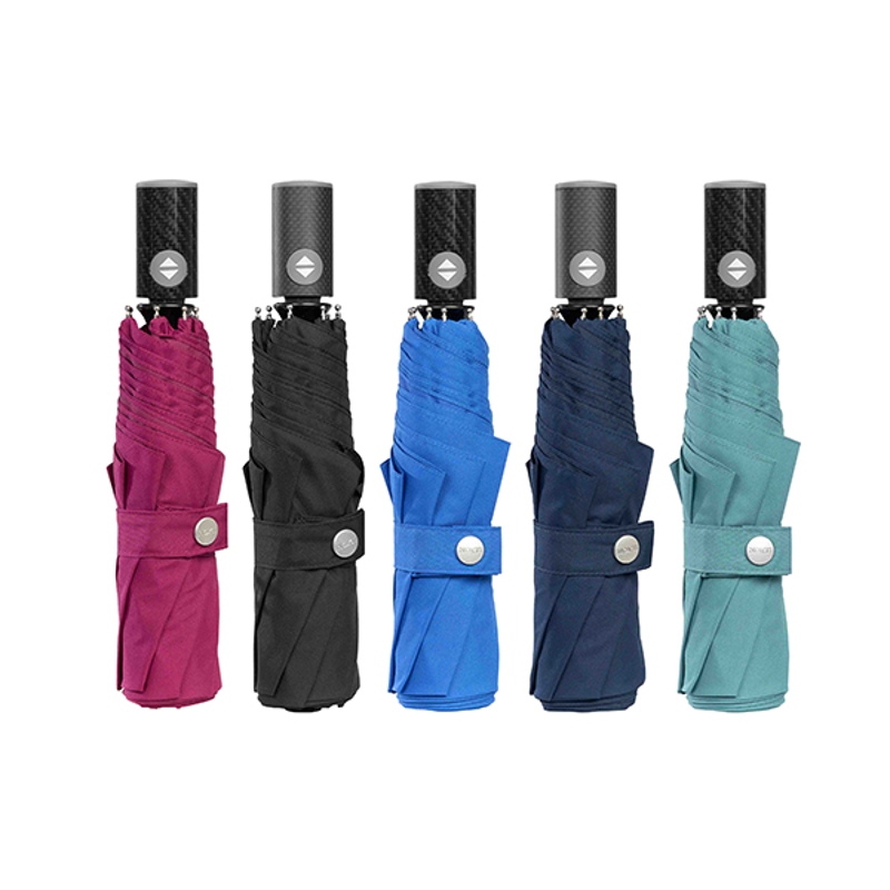 TU2188 21 Inch Lightweight Carbon Fiber Umbrella – Portable Windproof Folding Umbrella for Adults