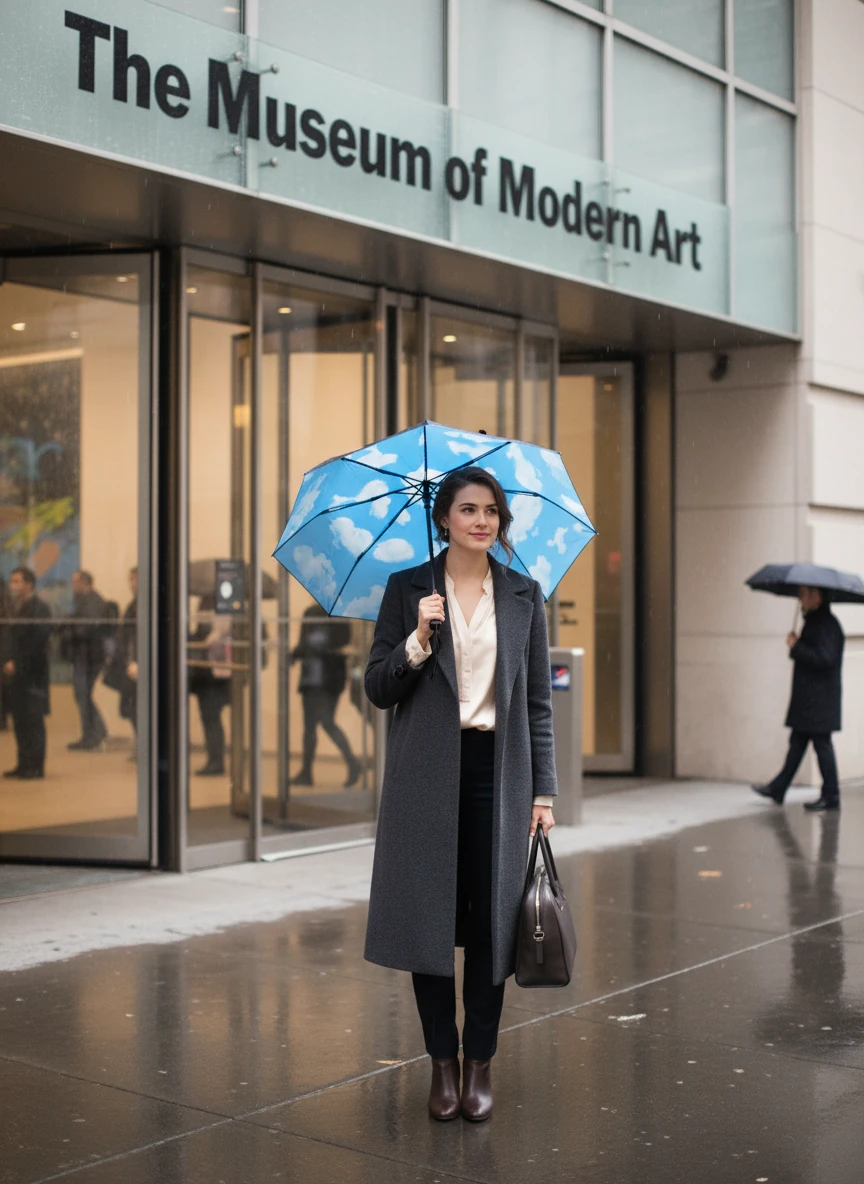 Art Museum Umbrellas