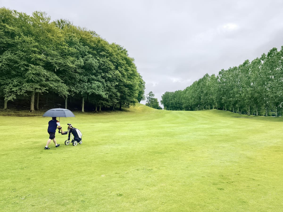 large golf umbrella