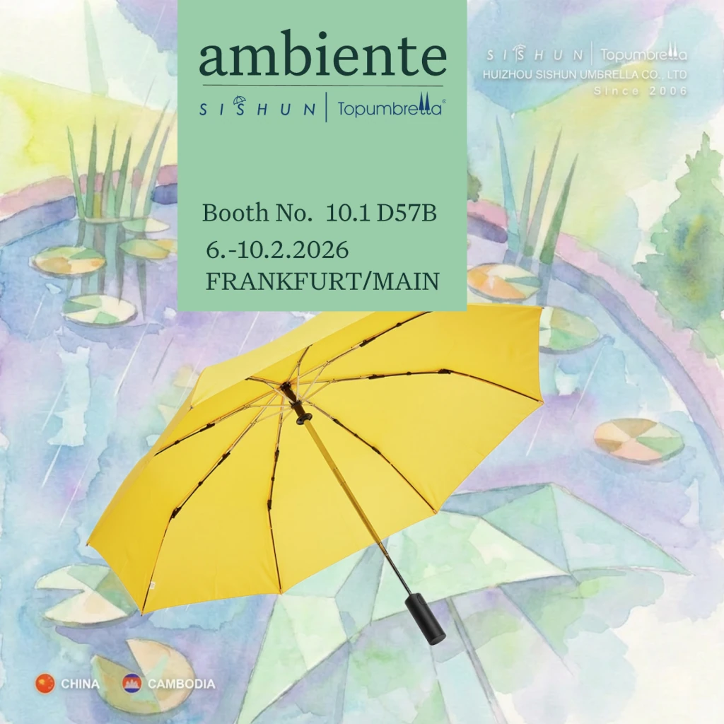 Ambiente Frankfurt 2026 -- Where Innovation Meets Tradition in Umbrella Design