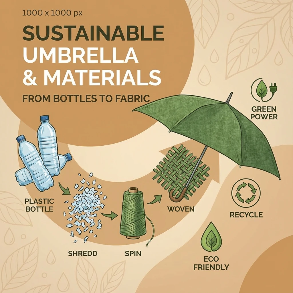 Sustainable Material Choices for Umbrellas: Impact on Quality and ESG Goals