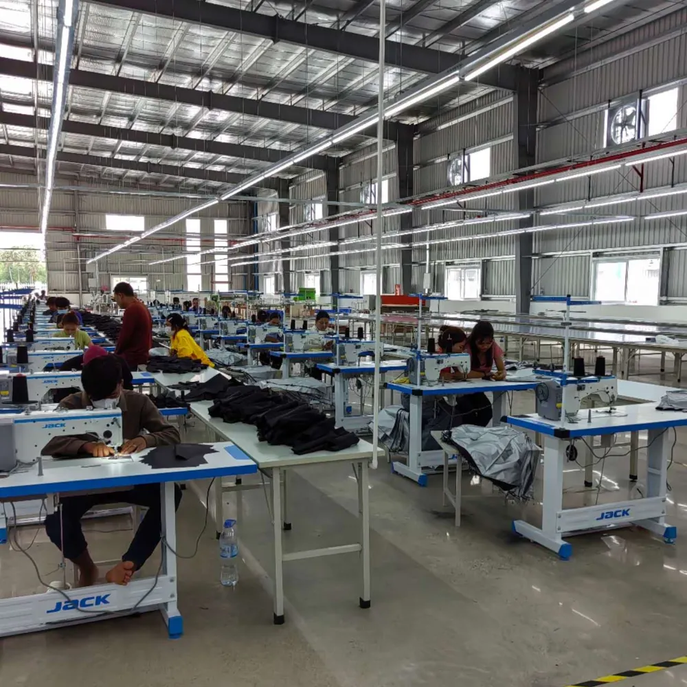 umbrella factory sewing workshop