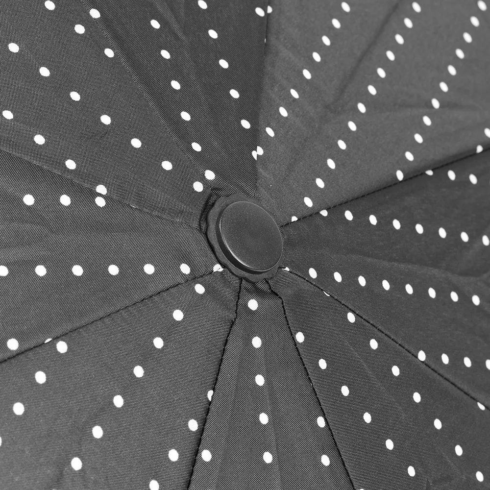 folding umbrella,manual folding umbrella,three-fold folding umbrella,affordable folding umbrella,polka dot folding umbrella,travel folding umbrella