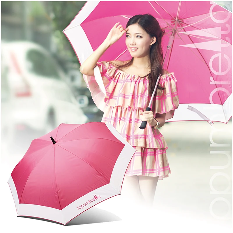 ladies golf umbrella，light golf umbrella, sun-protect golf umbrella ,uv protect