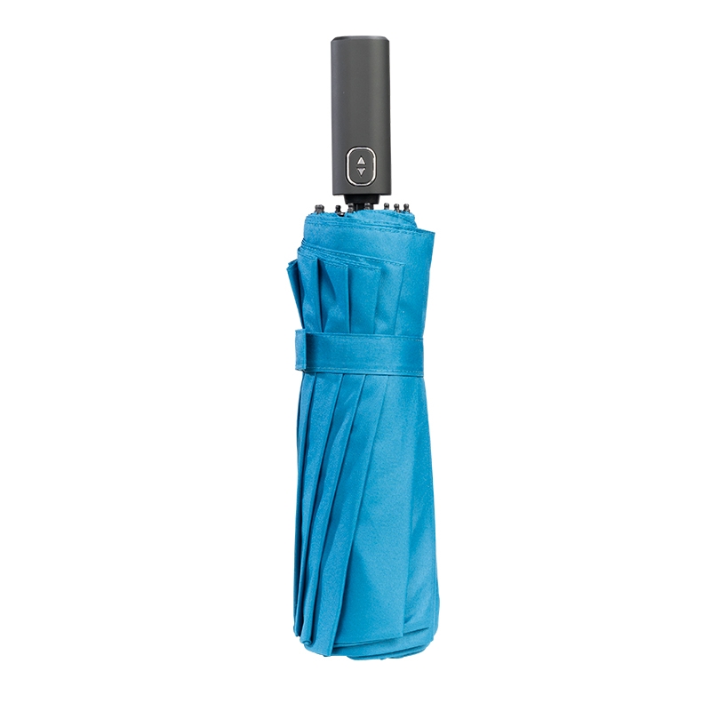 folding umbrella，folding umbrella with 12 ribs，automatic open and close umbrella