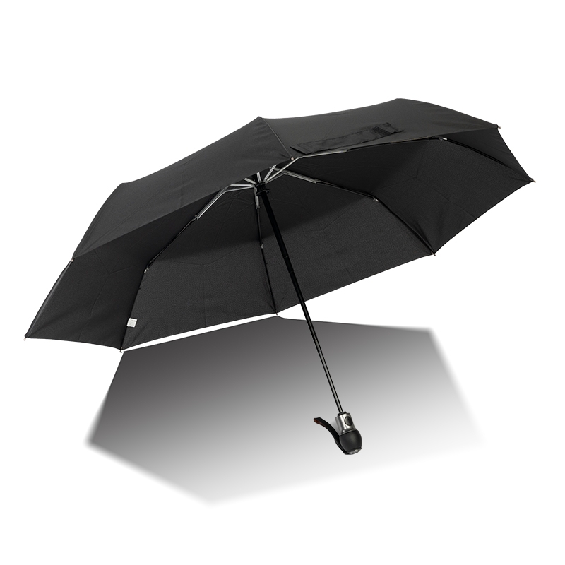leather umbrella，folding umbrella，business umbrella