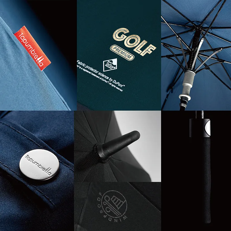 golf umbrella,windproof golf umbrella,double canopy golf umbrella