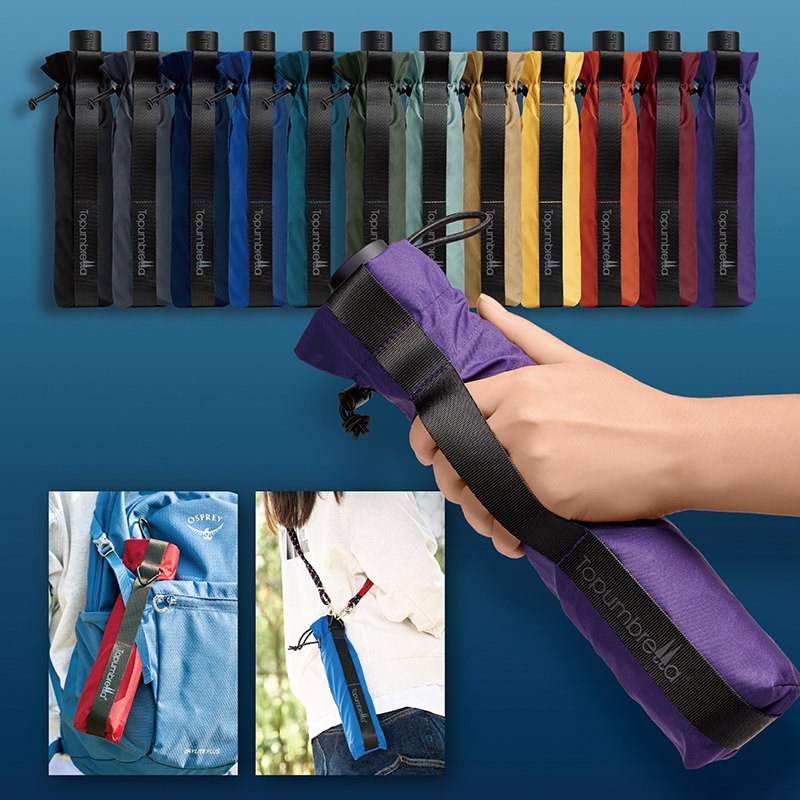 Portable Eco-friendly 3-fold Umbrella