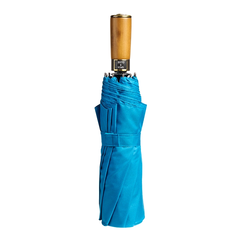 TU2202 Double canopy windproof three-fold umbrella