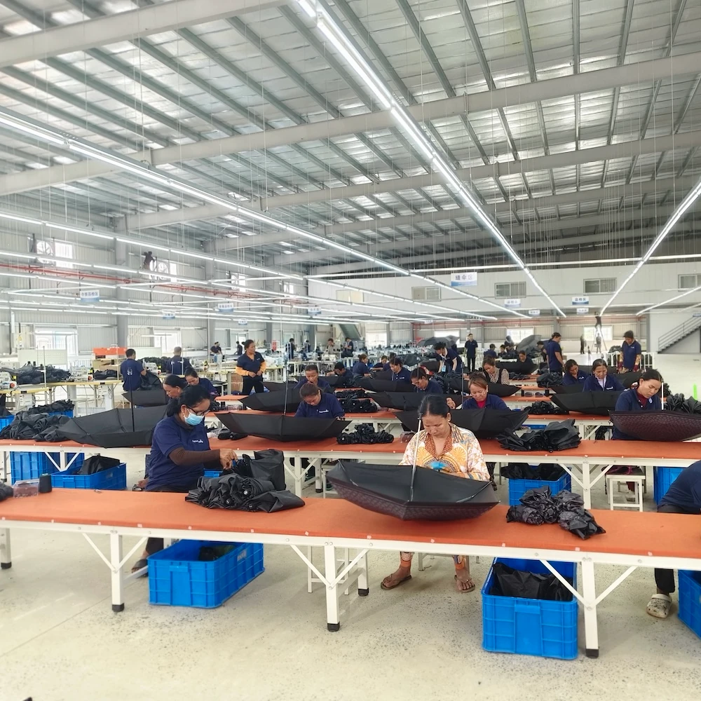 Cambodia factory assembling 