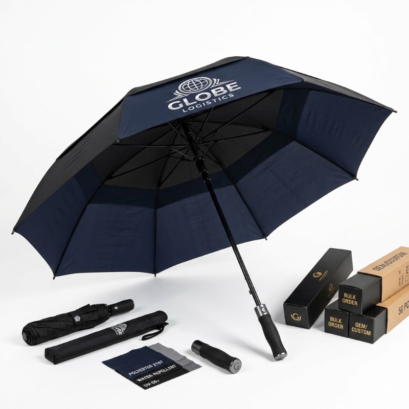 Custom Golf Umbrellas: B2B Branding & Wholesale Guide