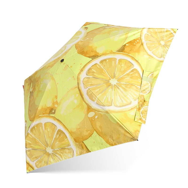 carbon fiber mini umbrella, 5-fold pocket umbrella, ultralight folding umbrella, carbon fiber rib umbrella, umbrella folds to 15cm, compact pocket umbrella 147g, UPF50+ pocket umbrella, black coated umbrella UV protection, ultra compact umbrella custom, PFAS-free mini umbrella