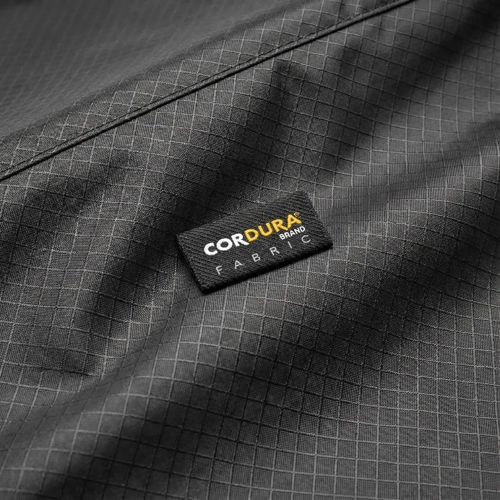 CORDURA fabric with water droplets